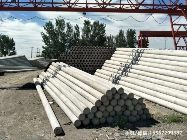 大田镇190*10米非预应力水泥电线杆